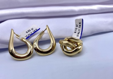 Gold Karla Na2023-210 вес 14.74 г золото, без вставок