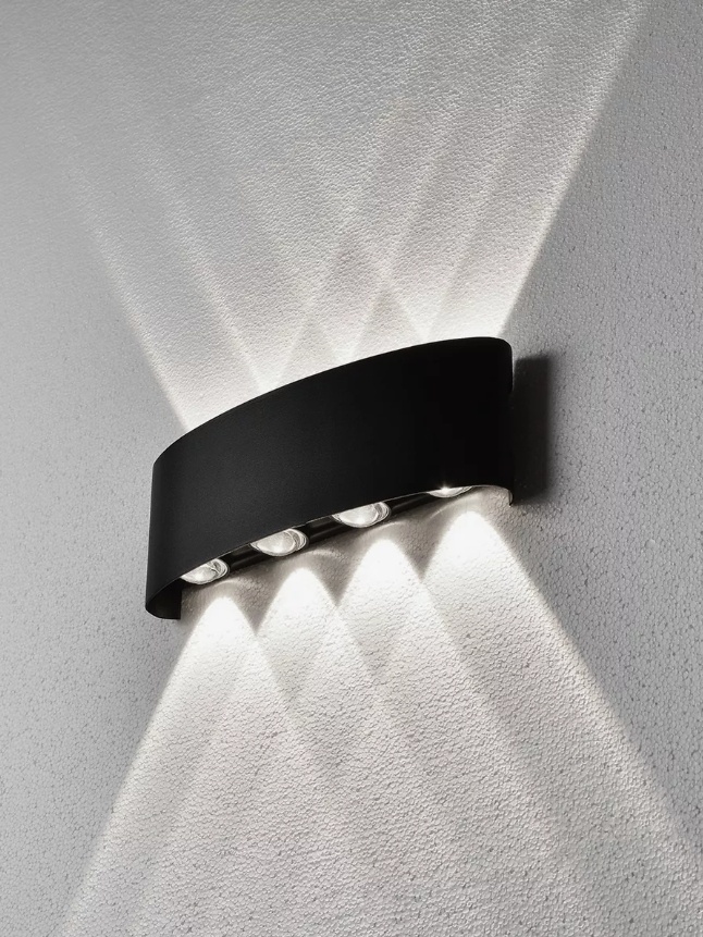 Бра настенный LED, черный
