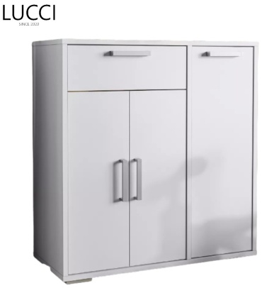Комод LUCCI 207562525, 75x33x80 см, белый