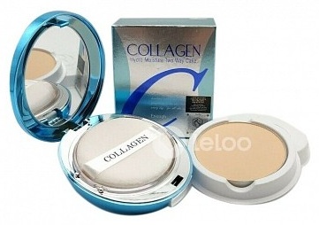 Пудра ENOUGH Collagen сухая 13 светло-бежевый