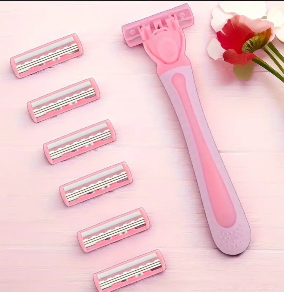 Classic 3 Rose бритвенный станок 1 шт + сменные кассеты 6 шт