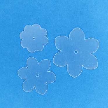 Шаблон для раскроя ткани, для рисования Цветок №12 13097043_DZSB0083