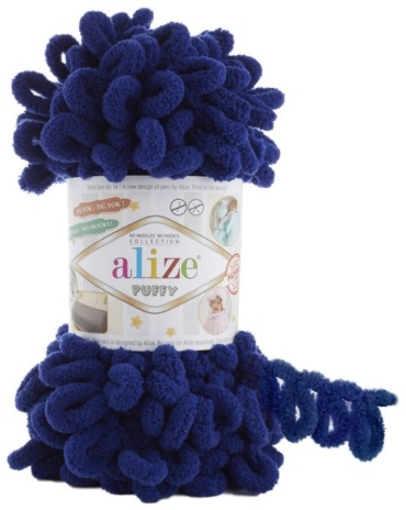 Моток Alize Puffy 360 темно-синий 9 м 100 г