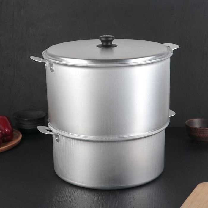 Купить Белая калитва мантоварка 4790946 алюминий 10 л в Алматы ...