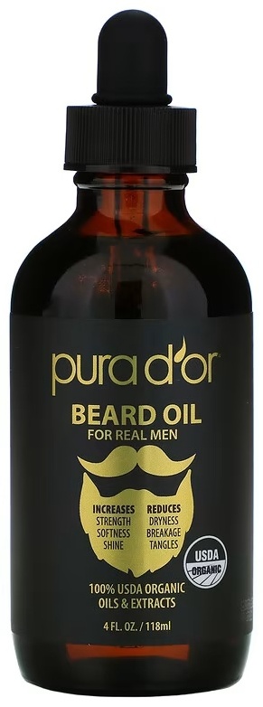 Pura Dor Beard Oil for Real Men масло для бороды и усов 118 мл