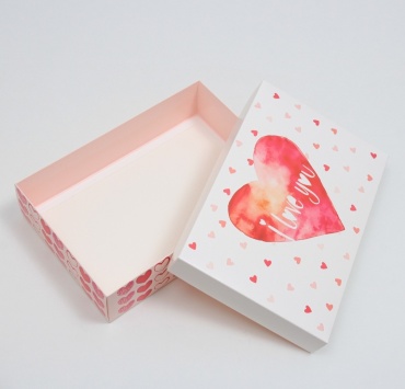 Коробка i love you UPAK LAND 1 шт, 30х20х7 см