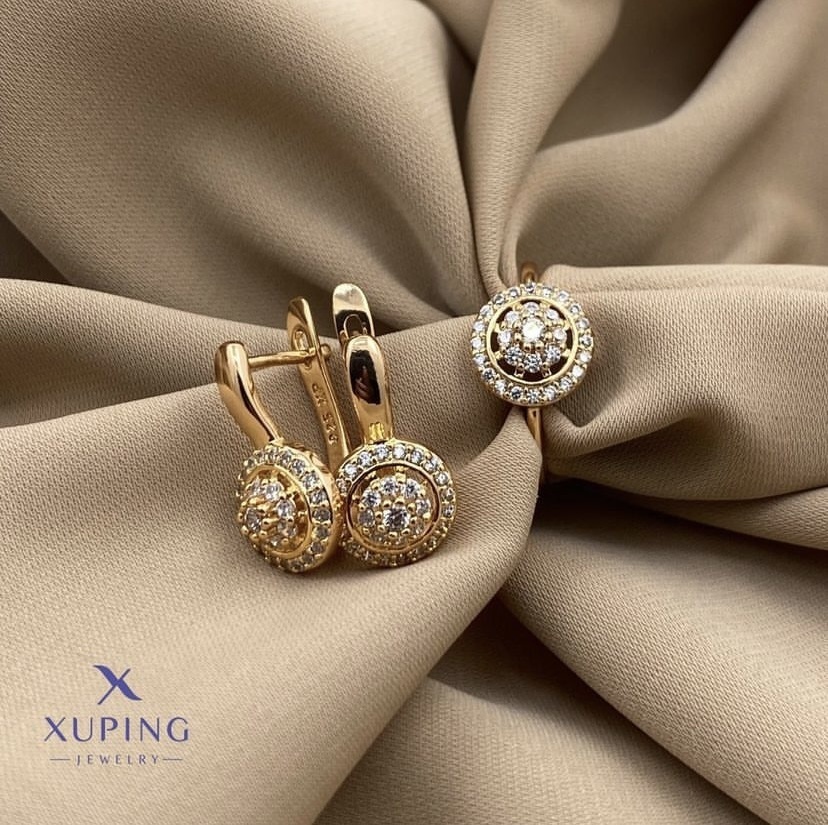 Xuping Jewelry медицинская сталь, фианит