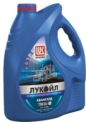 Полусинтетическое ЛУКОЙЛ АВАНГАРД 10W-40 5 л