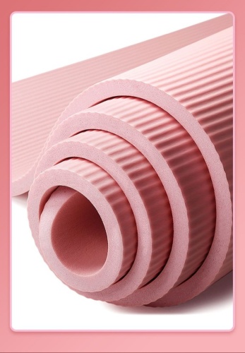 Yoga Mat 1.5_NBR 185x80x1.5 см розовый