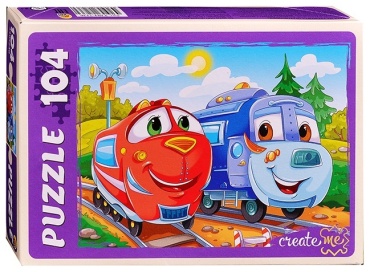 Puzzle Паравозики У104-7236 классический 104 деталей