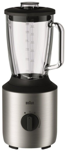 Блендер стационарный Braun JB3272SI серый