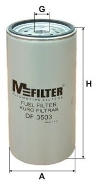 MFilter топливный фильтр DF3503