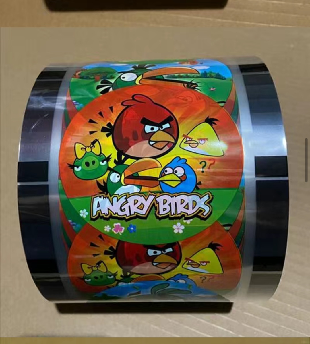 Термоусадочная пленка Verly Angry birds полипропилен 26000 см 2000 шт