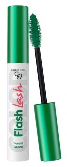 Тушь для ресниц GOLDEN ROSE FLash Lash 02 Forest Green подкручивающая зеленый