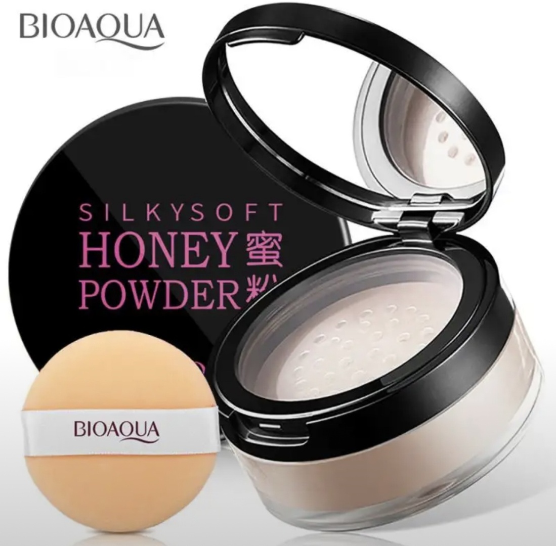 Пудра Bioaqua Honey Powder рассыпчатая 01 бежевый