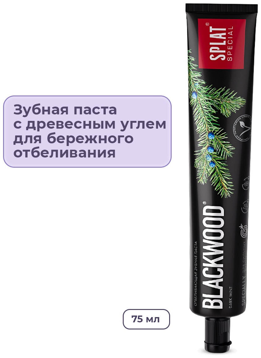 SPLAT зубная паста Blackwood 75 мл