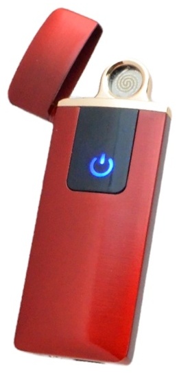 Lighter электронная зажигалка 2032, алюминий