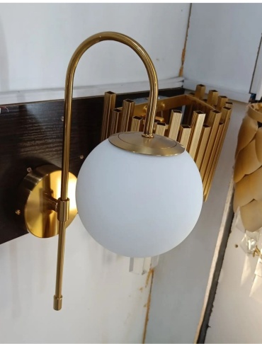 Бра настенный ALEM LIGHT Е14, золотистый