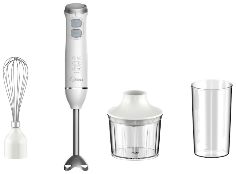 Купить Блендер Midea MC-BL301 белый в Алматы – Магазин на Kaspi.kz