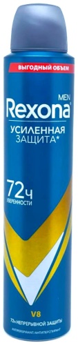 Rexona Усиленная защита V8 дезодорант-антиперспирант для мужчин 200 мл