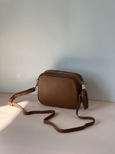 Сумка кросс-боди Leather Country натуральная кожа терракот