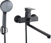 Смеситель для ванны Atlas Saturn ST0004402, цинк, цвет черный