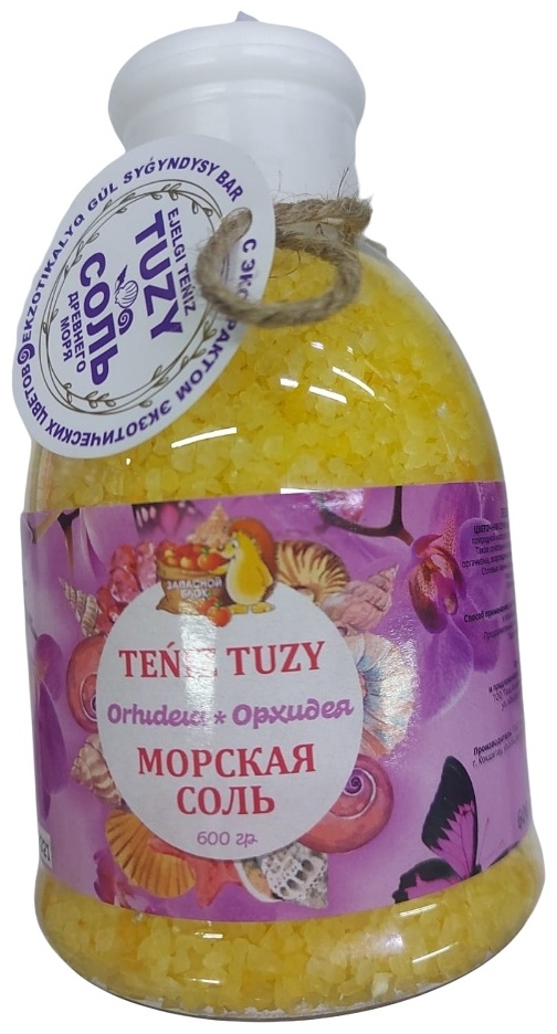TENIZ TUZY Орхидея морская соль 600 г