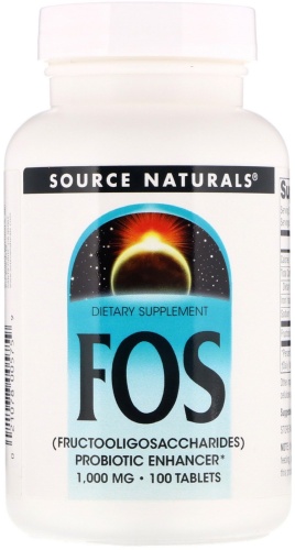 Source Naturals пробиотик FOS 100 таблеток