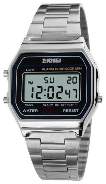Кварцевые SKMEI 1123SI сталь