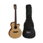 Гитара классическая Cort CEC3 NS коричневый