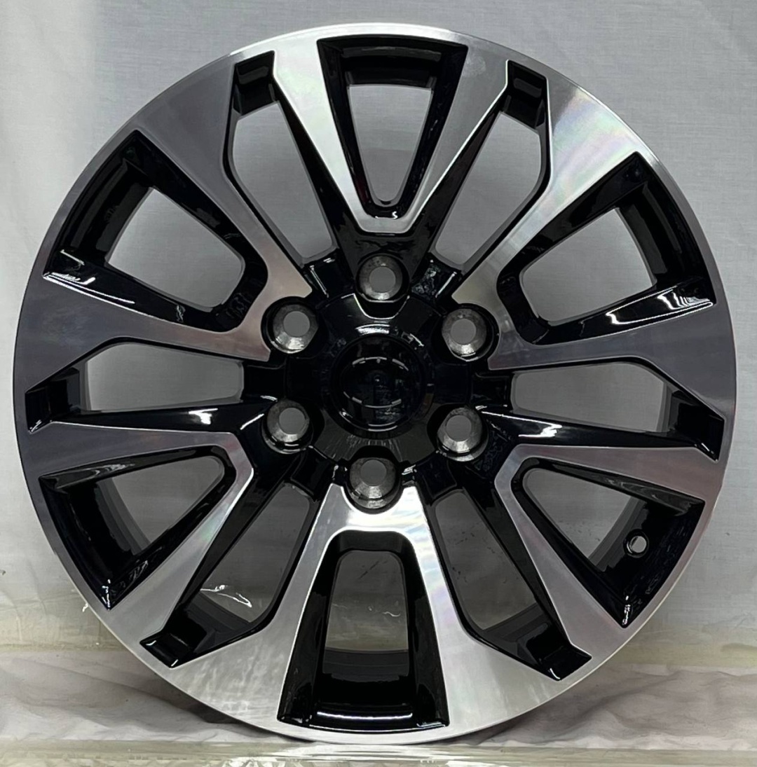 DIVAD HP887D 8.5x20/6x139.7 D106.1 ET25 4 диска черный, серебристый