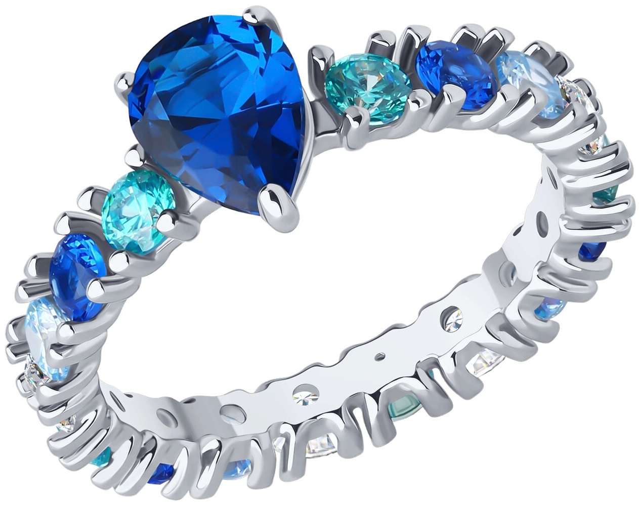 SOKOLOV 94014404 размер 17 вес 3.08 г серебро, фианит