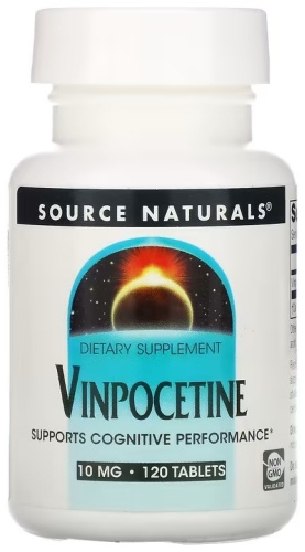 Source Naturals БАД Vinpocetine, 10 mg 120 таблеток