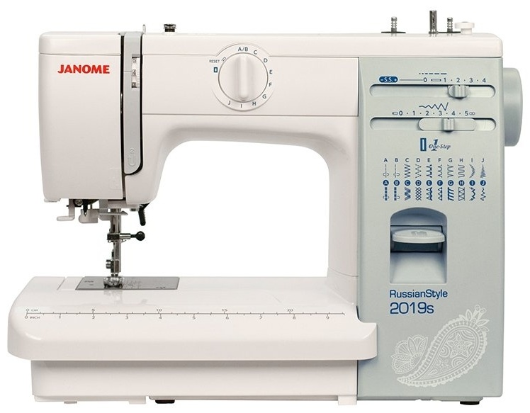 Швейная машина Janome RussianStyle 2019S белый