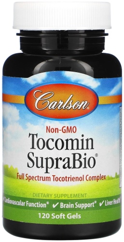 Carlson Labs витамин Tocomin SupraBio 120 капсул