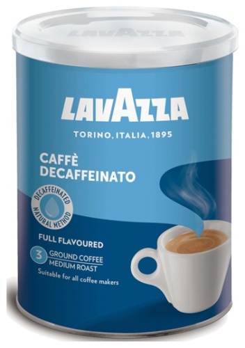 Кофе Lavazza Caffe Decaffeinato в банке молотый 250 г