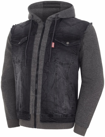 DIMOX JACKET DJ-10 черный, серый 54