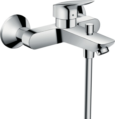 Смеситель для ванны HansGrohe Logis HG71400000, однозахватный