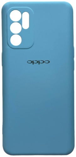 Чехол S&M для OPPO Reno 6 голубой