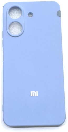 Чехол A STEEL для Xiaomi Redmi 13C голубой