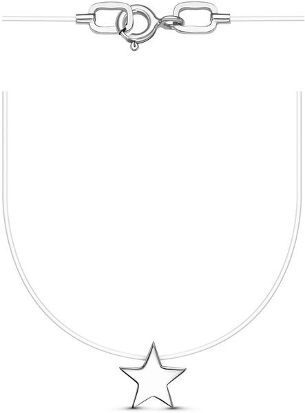 Колье kari jewelry 55901560 длина 40 см вес 0.87 г серебро, без вставок