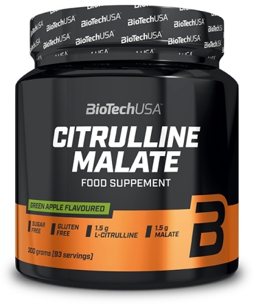 BioTech USA Citrulline Malate Зеленое яблоко 300 г