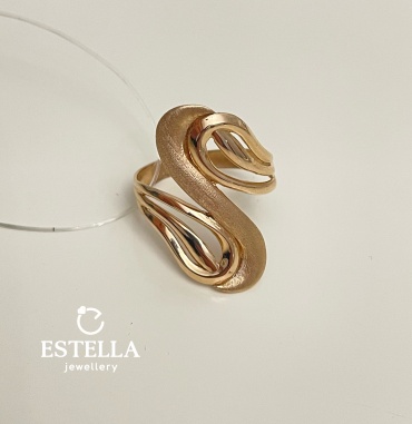 Estella R4878 размер 18.5 вес 2.52 г золото, без вставок