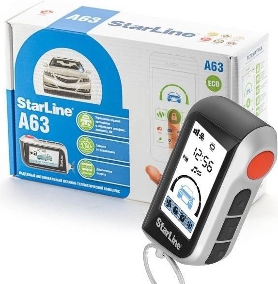 Купить Автосигнализация StarLine A63 v2 GSM ECO с обратной связью в ...