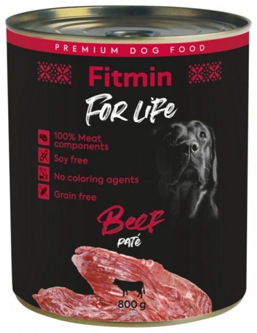 Fitmin For Life Говядина для всех пород 800 г 1 шт