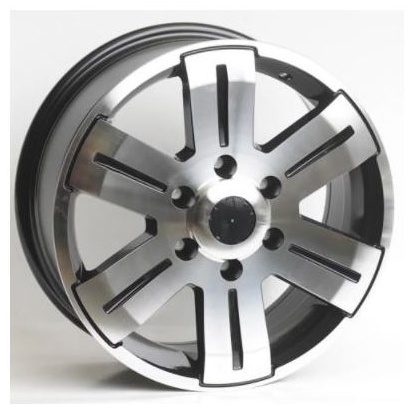 Kipardo 1530 7x16/6x130 D84.1 ET50 черный, серебристый