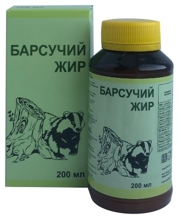 Барсучий жир бальзам 1 мг/мл 1 шт