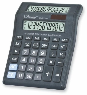 Kenko AQP-KK-8122-12, 12-разрядный, черный