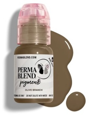 Perma Blend Olive Branch пигмент Серо-оливковый цвет 15 мл