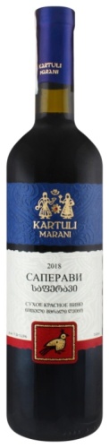 Вино Kartuli Marani Саперави сухое красное 13% 0.75 л